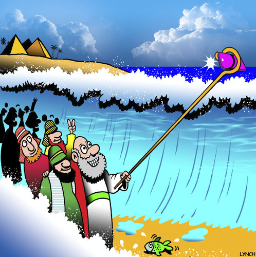 Cartoon: Selfie stick (medium) by toons tagged moses,bible,selfie,stick,camera,miracles,children,of,israel,moses,bible,selfie,stick,camera,miracles,children,of,israel