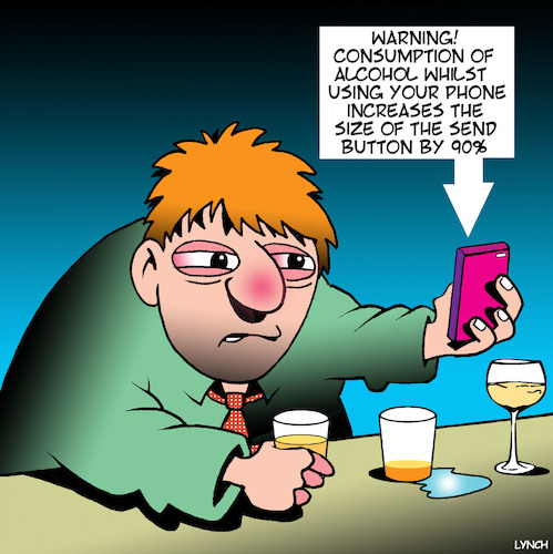 Cartoon: Send button (medium) by toons tagged texting,whiole,drunk,warning,sign,send,button,alcohol,consumption,texting,whiole,drunk,warning,sign,send,button,alcohol,consumption