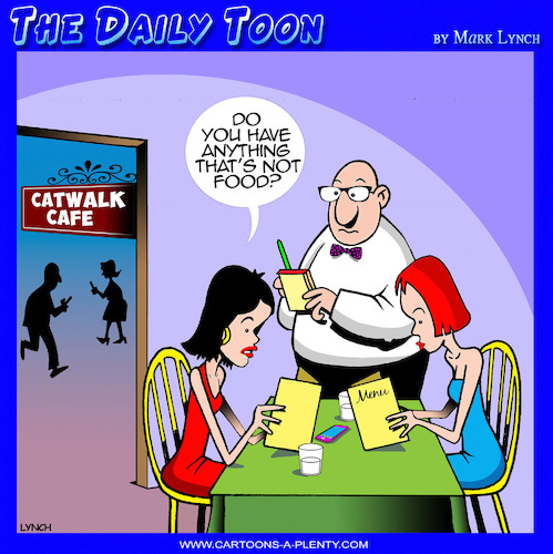Cartoon: Supermodels (medium) by toons tagged modelling,models,anorexia,modelling,models,anorexia