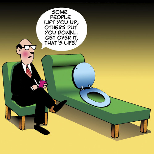 Cartoon: Toilet seat (medium) by toons tagged toilet,seat,put,down,bullying,thats,life,toilet,seat,put,down,bullying,thats,life
