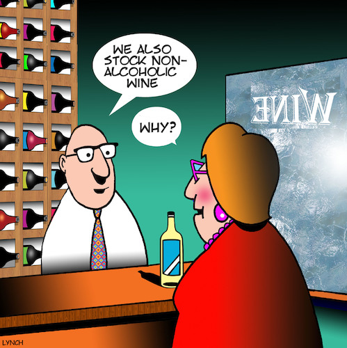 Cartoon: Wine shop (medium) by toons tagged wine,non,alcoholic,bottle,shop,off,licence,wine,non,alcoholic,bottle,shop,off,licence