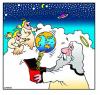 Cartoon: a laugh on God (small) by toons tagged heaven,