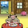 Cartoon: Bacon and eggs (small) by toons tagged farms,pigs,eggs,bacon