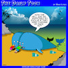 Cartoon: Beached whales (small) by toons tagged whales,beaching,evolving,evolution