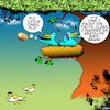 Cartoon: Birdbrain (small) by toons tagged stupid,birdbrain,birds,nest,idiots,eggs