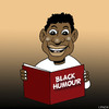 Cartoon: Black humour (small) by toons tagged black,humour,funny,coloured,people,negro,jokes,laughing