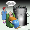 Cartoon: Bucket list (small) by toons tagged beer,bucket,list,drunk,cold,beers
