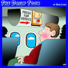 Cartoon: Cabin service (small) by toons tagged flight,attendants,call,button,on,board,assistance