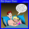 Cartoon: Cheating (small) by toons tagged diets,cheating,overweight,encouragement,infidelity