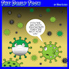 Cartoon: Coronavirus (small) by toons tagged surgical,mask,covid,19,germs