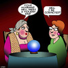 Cartoon: Crystal ball (small) by toons tagged fortune,teller,crystal,ball,murder,conviction,the,future,divorce