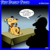 Cartoon: Dog chases tail (small) by toons tagged dogs,vet,dizzy,spells,chasing,own,tail,animals