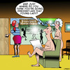 Cartoon: dressed like that (small) by toons tagged nudist,parents,children,colony