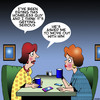 Cartoon: Homeless (small) by toons tagged homeles,serious,relationship,romance