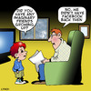 Cartoon: Imaginary friends (small) by toons tagged facebook,social,networking,youtube,imaginary,friends,media