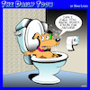 Cartoon: Jacuzzi (small) by toons tagged dogs,toilet,cistern,hot,tub,jacuzzi