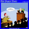 Cartoon: Judgmental (small) by toons tagged judges,defendant,law,and,order,courtrooms