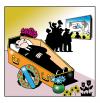 Cartoon: last rites (small) by toons tagged football,soccer,funerals,coffins,fanatics,death,television,sports