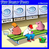 Cartoon: Laundromat (small) by toons tagged pigs,laundromat,laundry,washing,hogs
