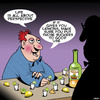 Cartoon: Life gives you lemons (small) by toons tagged tequila,optimism,half,full,glass,lemons,perspective