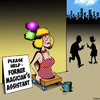 Cartoon: Magicians assistant (small) by toons tagged magic,tricks,magicians,assistant,sawn,in,half,begging,legless