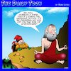 Cartoon: Meaning of life (small) by toons tagged enlightenment,meaning,of,life,guru,freezing