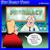 Cartoon: Meds (small) by toons tagged medications,facebook,likes,pharmacy,chemist,drugs,meds