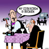 Cartoon: My corkscrew (small) by toons tagged waiter,corkscrew,wine,bottle