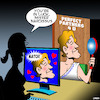 Cartoon: Narcissus (small) by toons tagged dating,agency,narcissus,narcissism,show,off