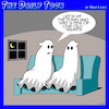 Cartoon: Old haunts (small) by toons tagged ghosts,haunting