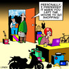 Cartoon: on line shopping (small) by toons tagged shopping,online,sales,internet,department,store,consumer,goods,google,social,networking,computers,laptops,deliveries,purchasing
