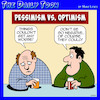 Cartoon: Optimist (small) by toons tagged pessimism,optimist,glass,half,full
