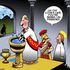 Cartoon: Pontius Pilot (small) by toons tagged pontius,pilot,easter,crucifixion