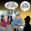 Cartoon: Postcards from the edge (small) by toons tagged vacation,postcards,travel,holidays