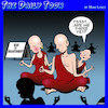 Cartoon: Road to enlightenment (small) by toons tagged enlightenment,meditation,are,we,there,yet,children,buddhist,monk