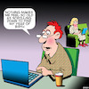 Cartoon: Scroll down (small) by toons tagged birth,date,scroll,down,ageing,old,pensioners,online,forms
