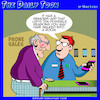 Cartoon: Seniors app (small) by toons tagged smart,phones,for,seniors,forgetfull