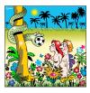 Cartoon: snake ball (small) by toons tagged adam,and,eve,football,soccer,ball,garden,of,eden,bible,stories,snakes,god