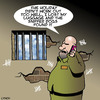 Cartoon: Sniffer dogs (small) by toons tagged sniffer,dogs,lost,luggage,jail,prison,smuggling