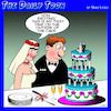 Cartoon: Stripper (small) by toons tagged jumping,out,of,cake,wedding