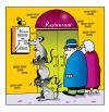 Cartoon: the menu (small) by toons tagged restaurants,vermon,rats,menu,food,dining,entree