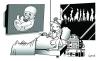 Cartoon: The ultrasound (small) by toons tagged ultrasound,scan,pregnant,children,birth,environment,ecology,greenhouse,gases,pollution,earth,day