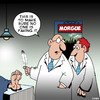 Cartoon: Tickle your fancy (small) by toons tagged morgue,feathers,ticklish,faking,it,society