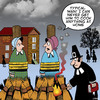 Cartoon: Typical man (small) by toons tagged witch,burning,at,the,stake,pilgrim,fathers,history,salem,supernatural,paranormal,spirits