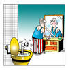 Cartoon: up periscope (small) by toons tagged periscope,submarine,aquatic,toilet,bathroom,bizarre,ships,mirrors,navy