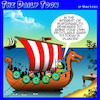 Cartoon: Viking raid (small) by toons tagged plunder,and,pillage,sustainable,recycling,recycle,bags