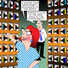 Cartoon: Wine aisle (small) by toons tagged wine,apartment,supermarket,interior,design,alcohol,rack