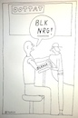 Cartoon: BLK NRG (small) by Müller tagged tattoo,blknrg