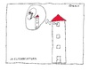Cartoon: Elfenbeinturm (small) by Müller tagged elfenbeinturm,fraktal,selbstähnlichkeit,idee