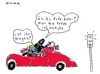 Cartoon: Geiles Auto (small) by Müller tagged auto,cabrio